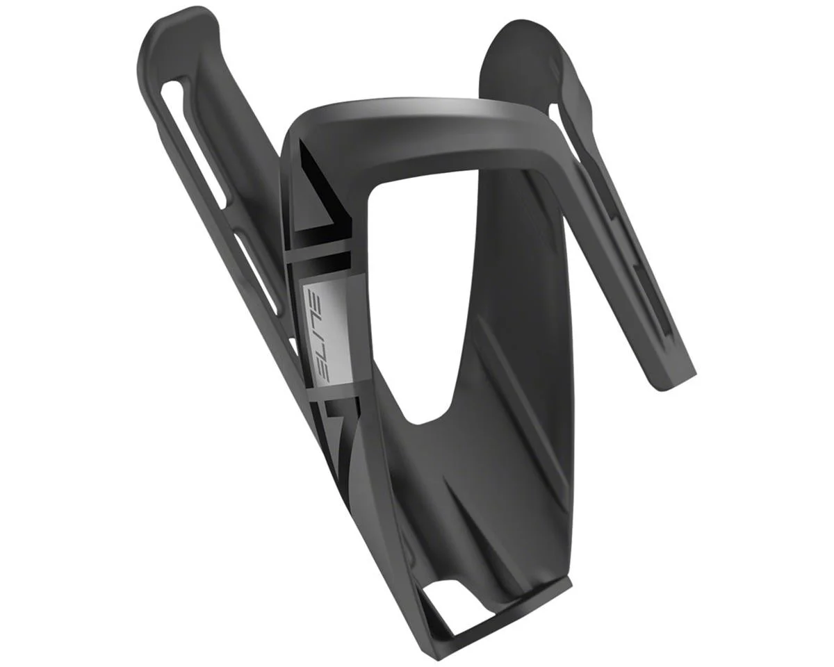 Elite Ala Water Bottle Cage (Matte Black/Black) (Soft Touch)